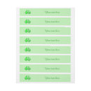 Search for pea pod return address labels Green