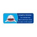 Search for great white return address labels Shark