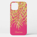 Search for pink palm tree iphone cases Gold