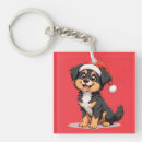Search for cute holiday key rings Santa