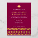 Search for gold border wedding invitations Foil