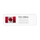 Search for canada flag return address labels Maple leaf