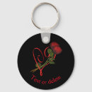 Search for rose heart key rings Red