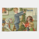 Search for victorian christmas tea towels Children