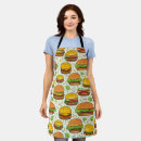 Search for hamburgers aprons Pattern