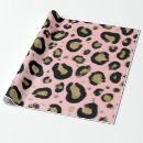 Search for gold cheetah wrapping paper Glam