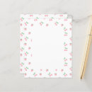 Search for strawberry stationery paper Pink
