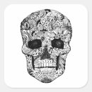 Search for hand skull stickers Floral