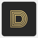 Search for d names stickers Initial