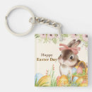 Search for happy easter day key rings Rabbit