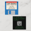 Search for computer repair business cards Blue