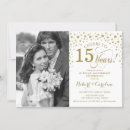 Search for 15th wedding anniversary invitations Elegant