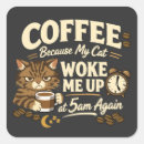 Search for coffee wake up stickers Morning