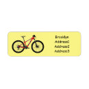 Search for biker return address labels Vehicle