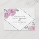 Search for romantic business cards Garden