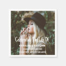 Search for celebration of life napkins Minimalist