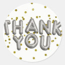 Search for balloon thank you stickers Birthday