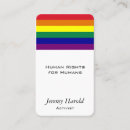Search for rainbow flag business cards Bisexual