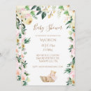 Search for script baby girl shower invitations Pink