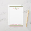 Search for monogram stationery stationery paper Preppy