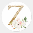 Search for monogram z stickers Floral