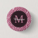Search for zebra and pink badges Chic