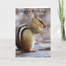 Search for chipmunk birthday cards Cute