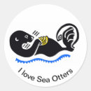 Search for sea otters stickers Wildlife