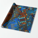 Search for computer wrapping paper Closeup