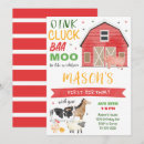 Search for barnyard birthday invitations Boy