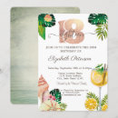 Search for seashell birthday invitations Summer
