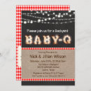 Search for baby q invitations Chalkboard