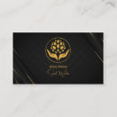 Search for social worker business cards Black