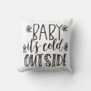 Search for cold outside cushions Snowflakes