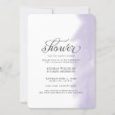 Search for amethyst bridal shower invitations Chic