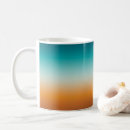 Search for aqua blue ombre mugs Modern