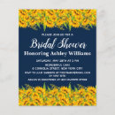 Search for tea sunflower bridal shower invitations For her