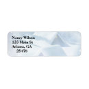 Search for storm return address labels Snow