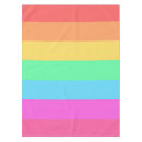 Search for pastel rainbow tablecloths Stripes