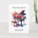 Search for recital cards Piano