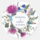 Search for scottish wedding stickers Botanical