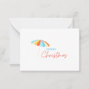 Search for warm climate christmas cards Beach