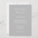 Search for white and grey wedding invitations Minimalist