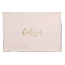 Search for pink and gold pillowcases Elegant