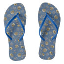 Search for seashell jandals Blue