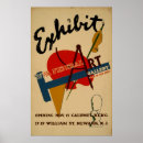 Search for vintage exhibition posters Wpa