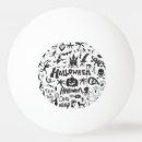 Search for halloween party ping pong balls Illustration