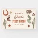 Search for rodeo banners Western birthday
