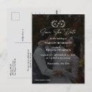 Search for black and white save the dates postcards Minimalist