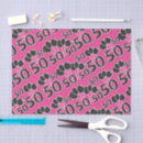 Search for 50th birthday tissue paper 50 years old